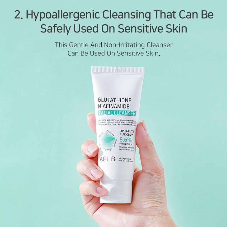 APLB - Glutathione Niacinamide Facial Cleanser