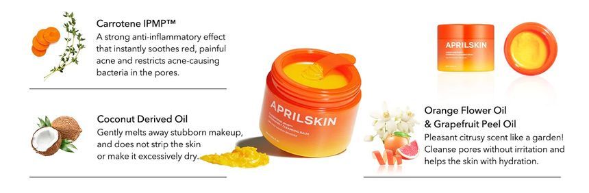 APRILSKIN - Carrotene IPMP Hydramelt Cleansing Balm