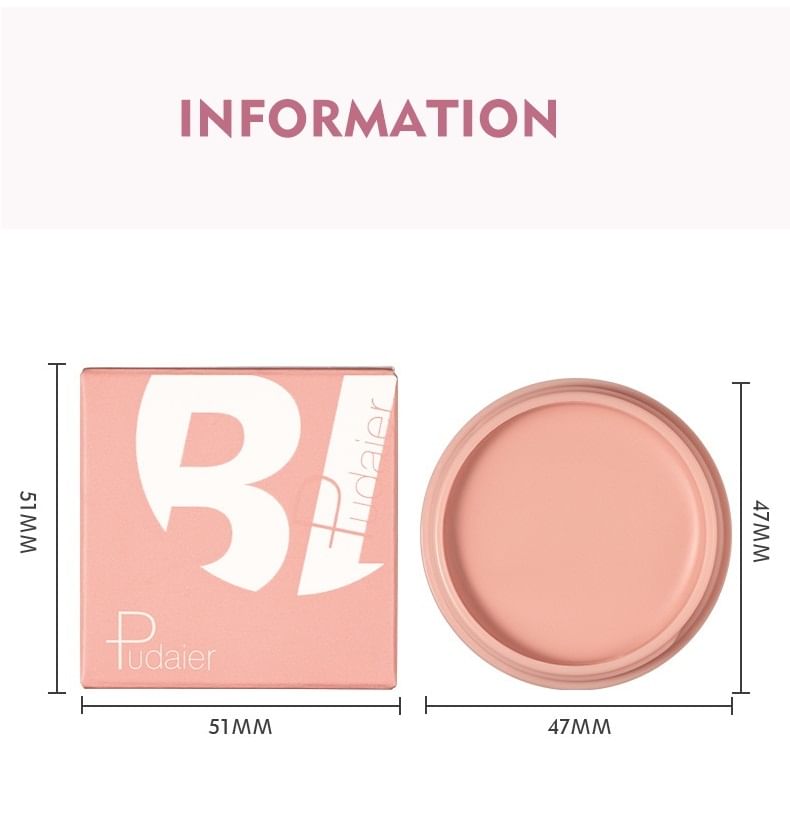Pudaier - Matte Cream Blush