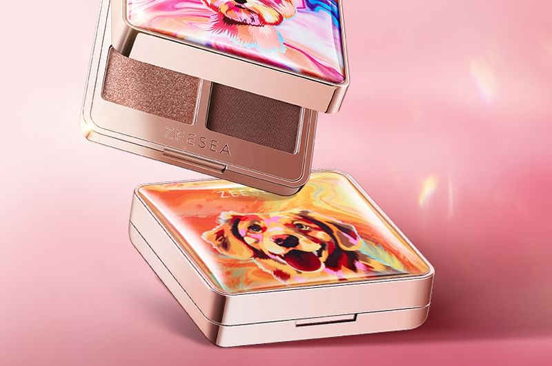 ZEESEA - Cure Puppy 4-Color Eyeshadow - P03