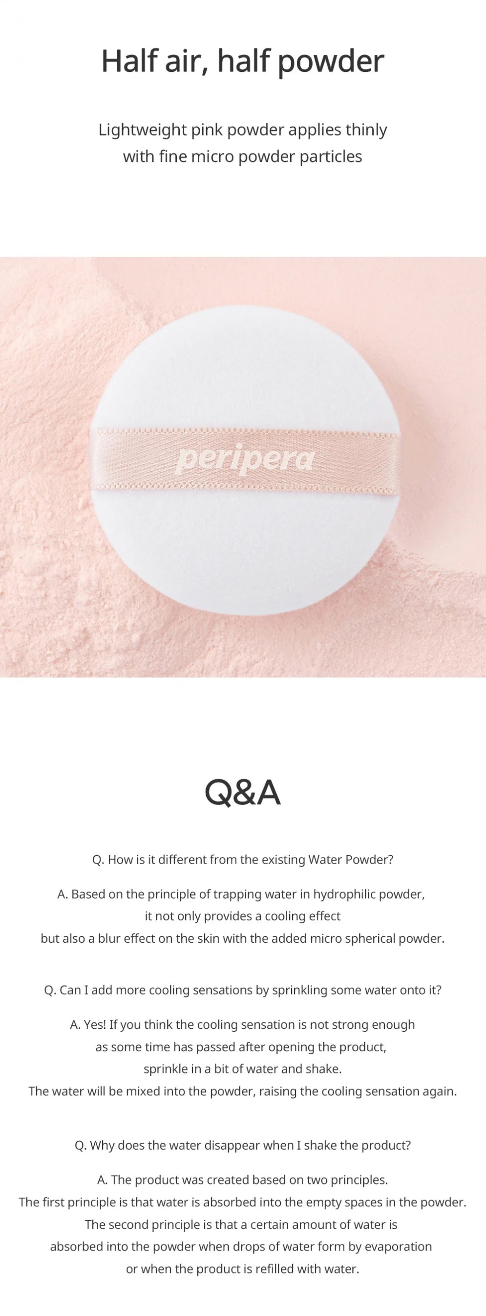 peripera - Oil Capture Cooling Powder