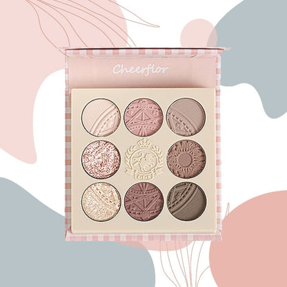 CHEERFLOR - Farley Garden Magic Circle Embossed Eyeshadow