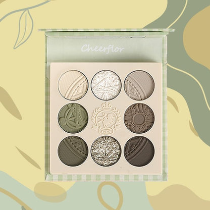 CHEERFLOR - Farley Garden Magic Circle Embossed Eyeshadow