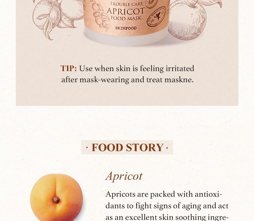 SKINFOOD - Food Mask- 5 Types