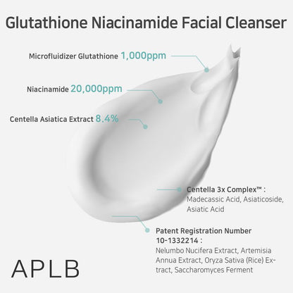 APLB - Glutathione Niacinamide Facial Cleanser