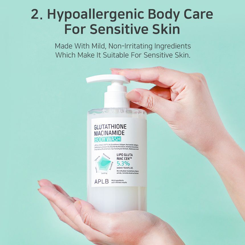 APLB - Glutathione Niacinamide Body Wash