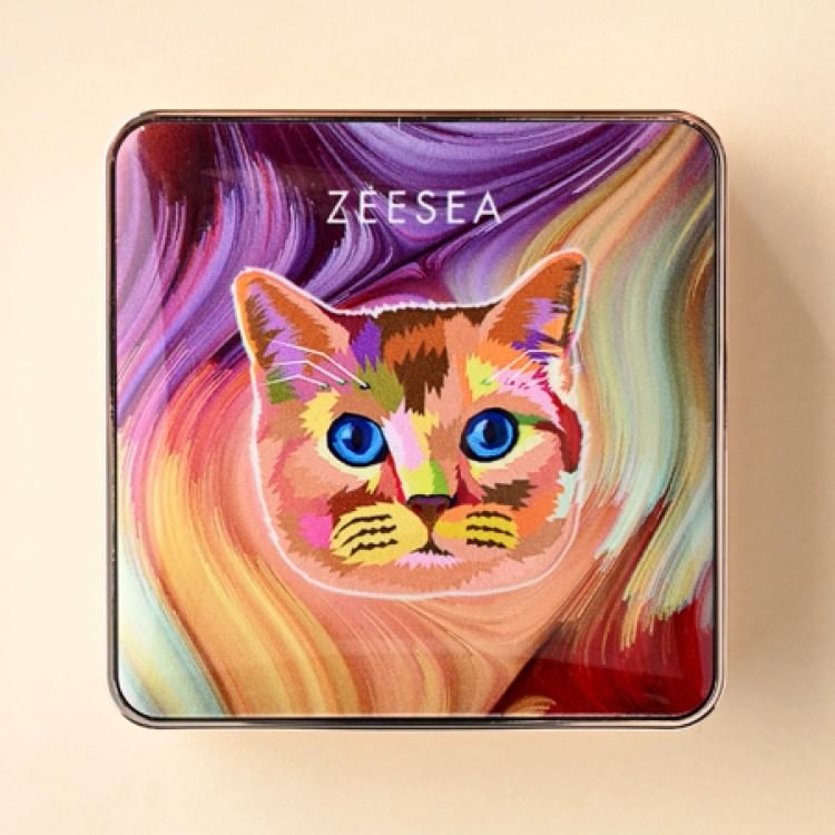 ZEESEA - COLORFUL ANIMAL FOUR-COLOR EYESHADOW X01