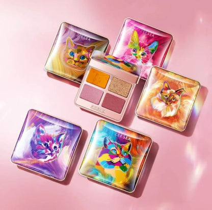 ZEESEA - COLORFUL ANIMAL FOUR-COLOR EYESHADOW X04