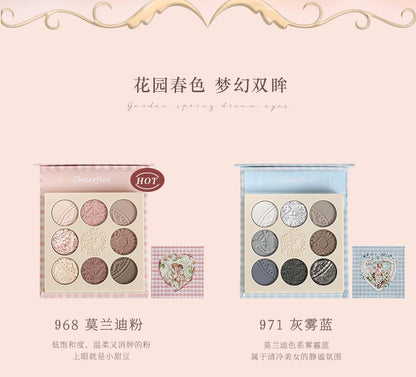 CHEERFLOR - Farley Garden Magic Circle Embossed Eyeshadow