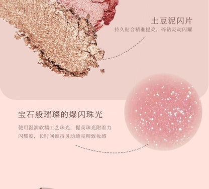 CHEERFLOR - Farley Garden Magic Circle Embossed Eyeshadow
