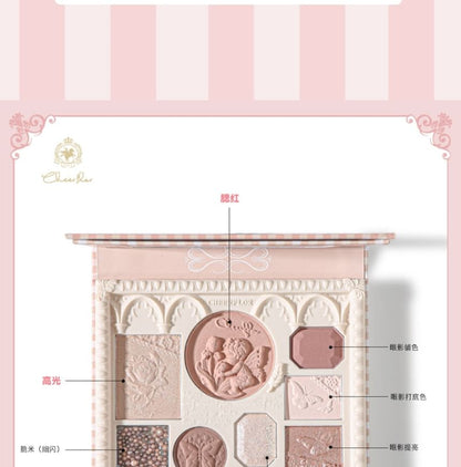 CHEERFLOR - Angel Gallery Series Embossed Makeup Palette