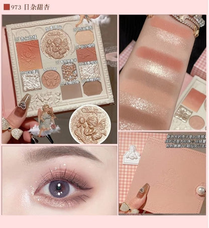 CHEERFLOR - Angel Gallery Series Embossed Makeup Palette