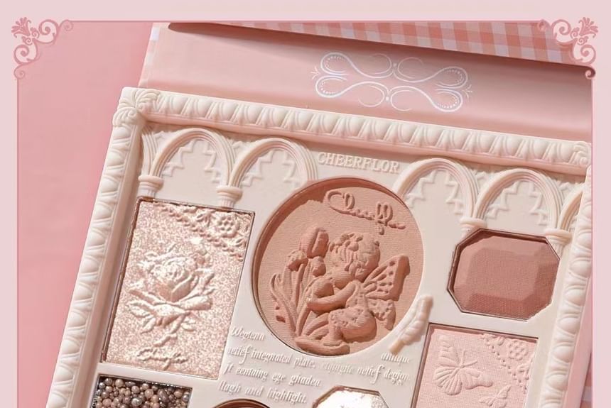 CHEERFLOR - Angel Gallery Series Embossed Makeup Palette