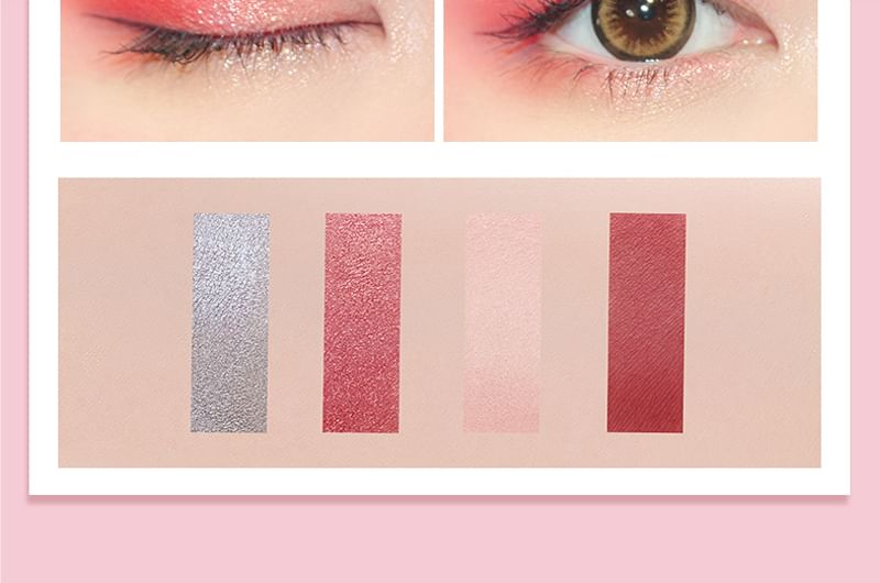 ZEESEA - Cure Puppy 4-Color Eyeshadow - P03