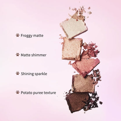 ZEESEA - Cure Puppy 4-Color Eyeshadow - P05