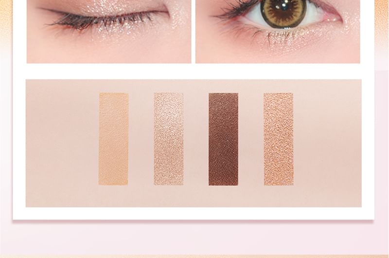 ZEESEA - Cure Puppy 4-Color Eyeshadow - P05