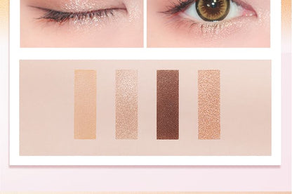 ZEESEA - Cure Puppy 4-Color Eyeshadow - P05