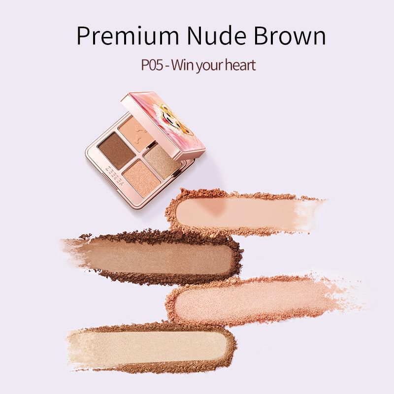ZEESEA - Cure Puppy 4-Color Eyeshadow - P05