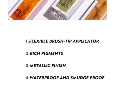 Pudaier - Waterproof Metallic Liquid Eyeliner