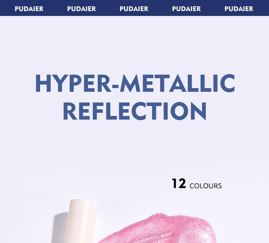 Pudaier - Waterproof Metallic Liquid Eyeliner
