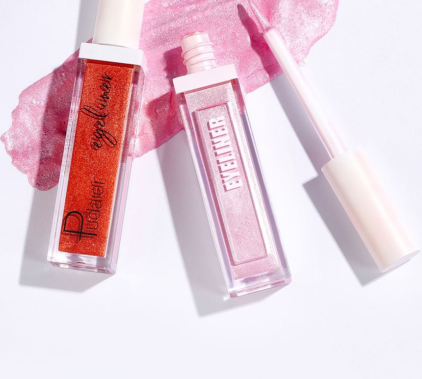 Pudaier - Waterproof Metallic Liquid Eyeliner