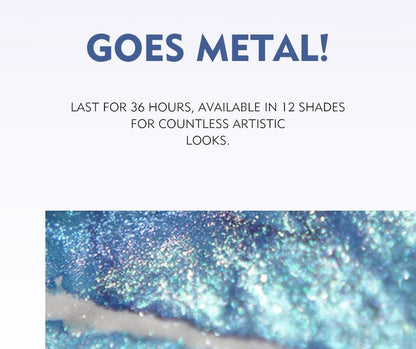 Pudaier - Waterproof Metallic Liquid Eyeliner