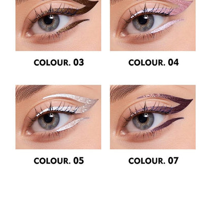 Pudaier - Waterproof Metallic Liquid Eyeliner