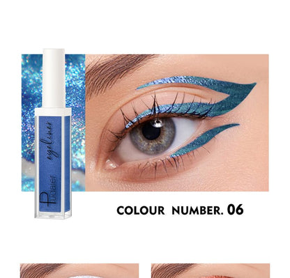 Pudaier - Waterproof Metallic Liquid Eyeliner