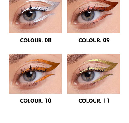 Pudaier - Waterproof Metallic Liquid Eyeliner