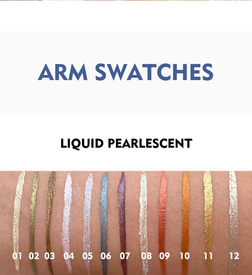 Pudaier - Waterproof Metallic Liquid Eyeliner