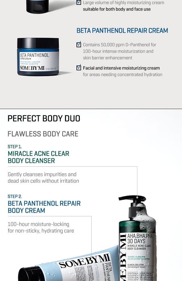 SOME BY MI - Beta Panthenol Repair Body Cream
