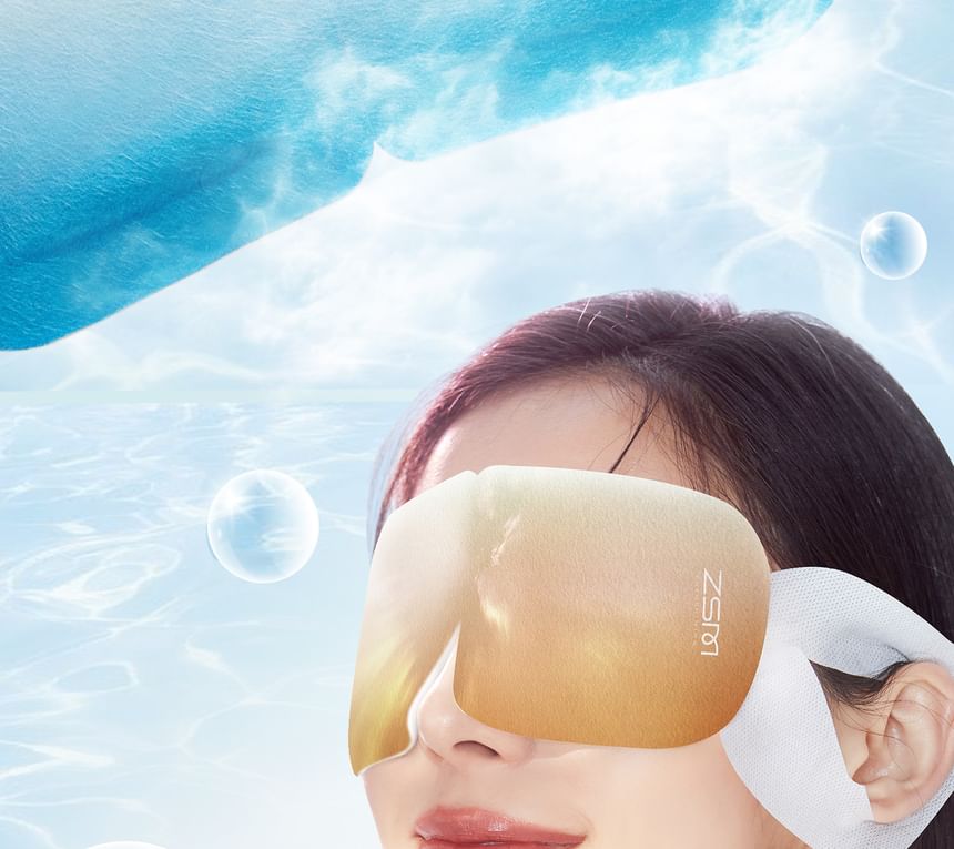 ZSM - Seize The Light Aroma Popping Boba Steam Eye Mask - Sunset Lime
