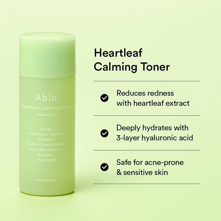 Abib - Heartleaf Calming Trial Kit