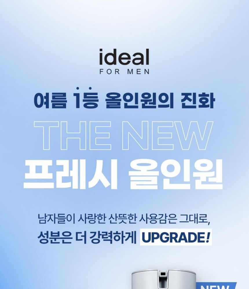 IDEAL FOR MEN - Fresh All In One Set