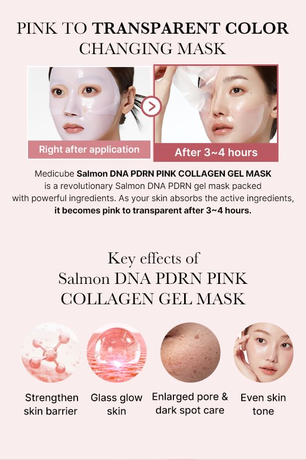 medicube - PDRN Pink Collagen Gel Mask