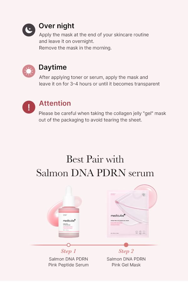 medicube - PDRN Pink Collagen Gel Mask