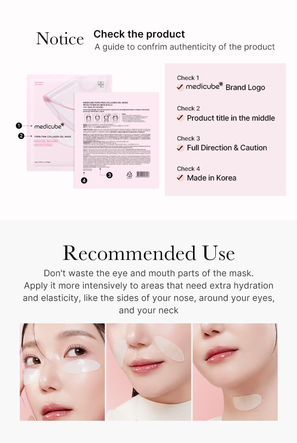 medicube - PDRN Pink Collagen Gel Mask