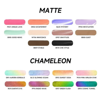 FOCALLURE - Green Chameleon Fluid Pigment