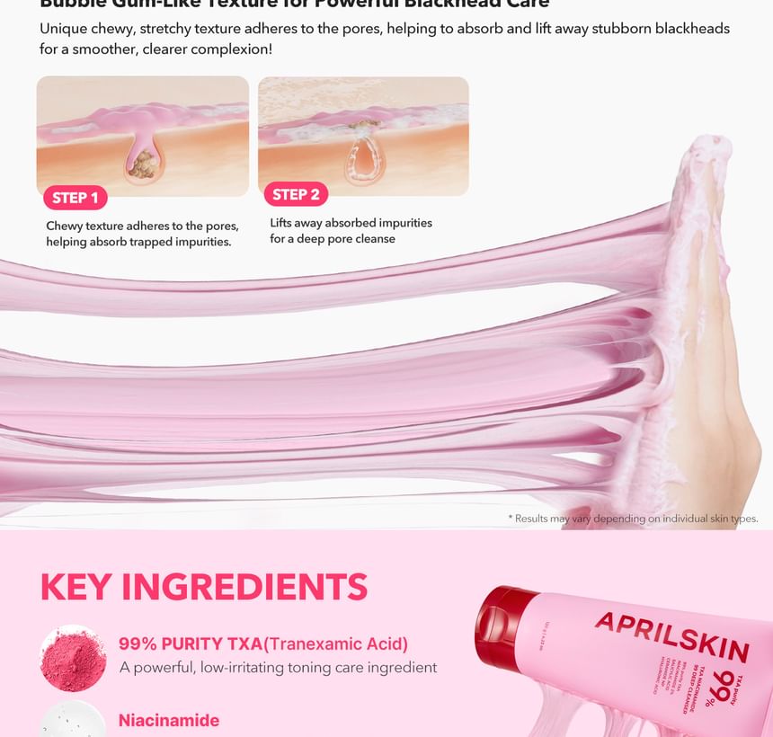 APRILSKIN - TXA Niacinamide 99 Deep Cleanser