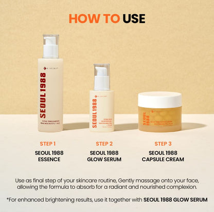 KSECRET - SEOUL 1988 Capsule Cream : Niacinamide 5% + Yuja