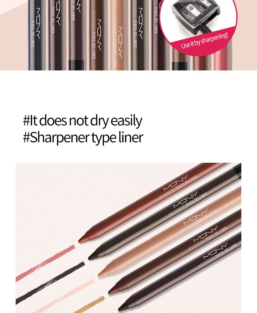 MQNY - The Big Waterproof Pencil Gel Liner