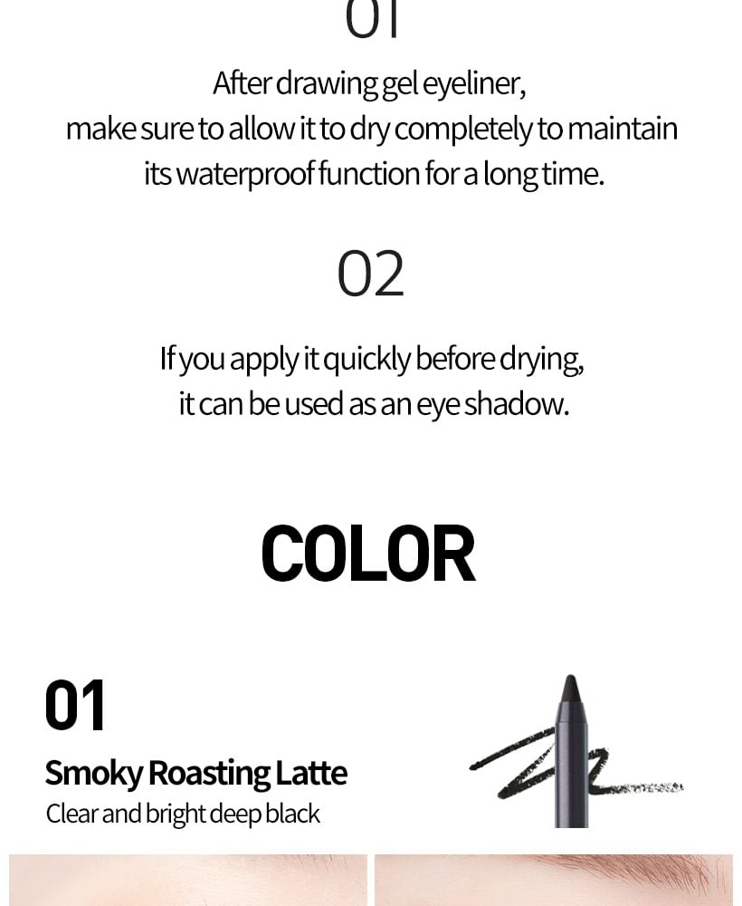 MQNY - The Big Waterproof Pencil Gel Liner