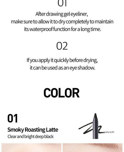 MQNY - The Big Waterproof Pencil Gel Liner