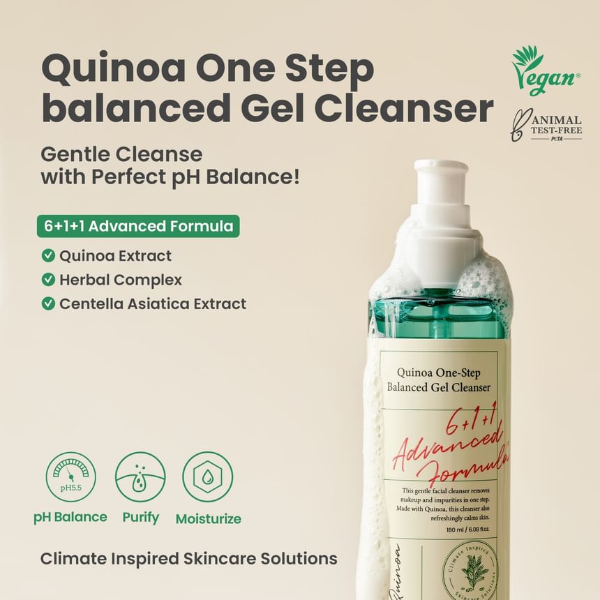AXIS-Y - Quinoa One Step Balanced Gel Cleanser