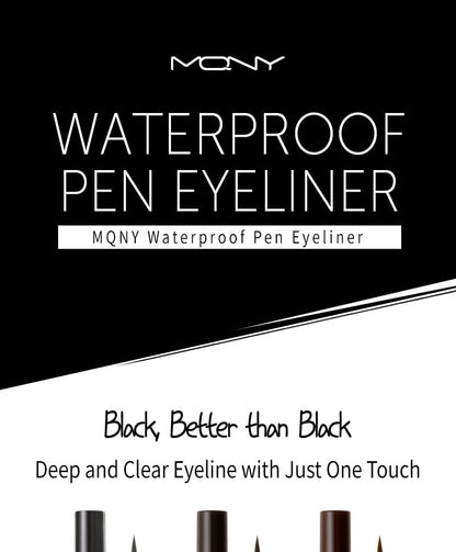 MQNY - MQNY Waterproof Pen Eyeliner - 3 Colors