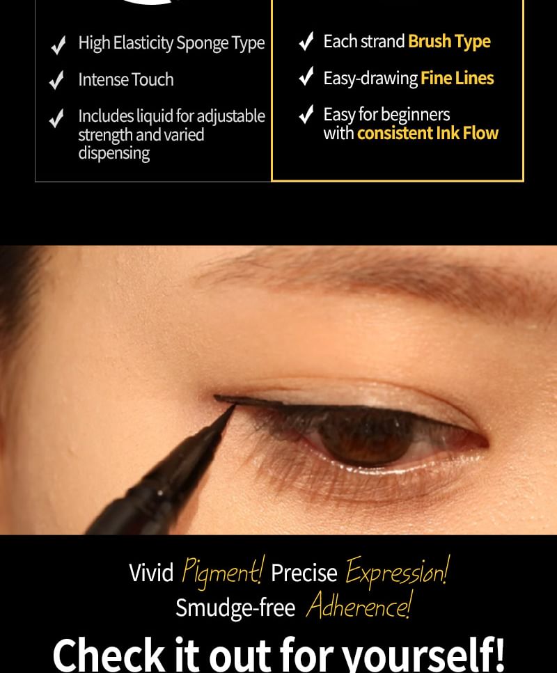 MQNY - MQNY Waterproof Pen Eyeliner - 3 Colors