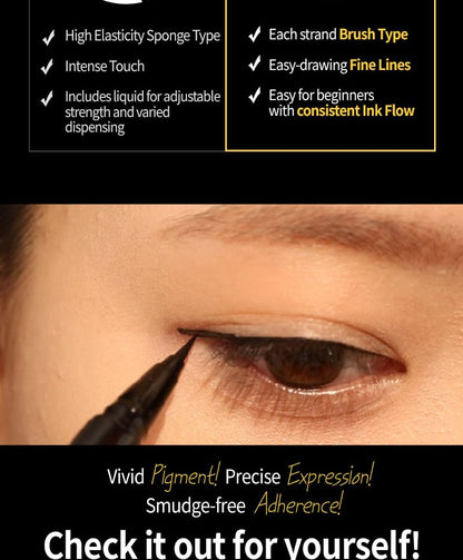 MQNY - MQNY Waterproof Pen Eyeliner - 3 Colors