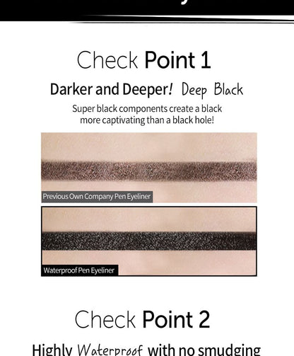 MQNY - MQNY Waterproof Pen Eyeliner - 3 Colors