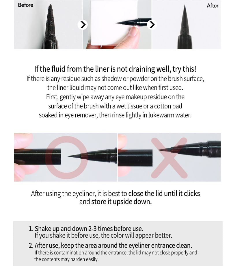 MQNY - MQNY Waterproof Pen Eyeliner - 3 Colors