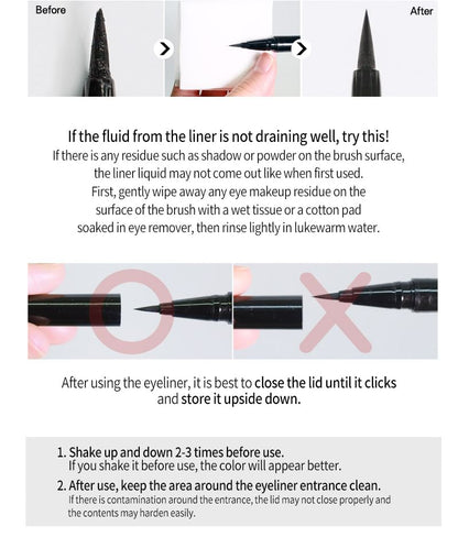 MQNY - MQNY Waterproof Pen Eyeliner - 3 Colors